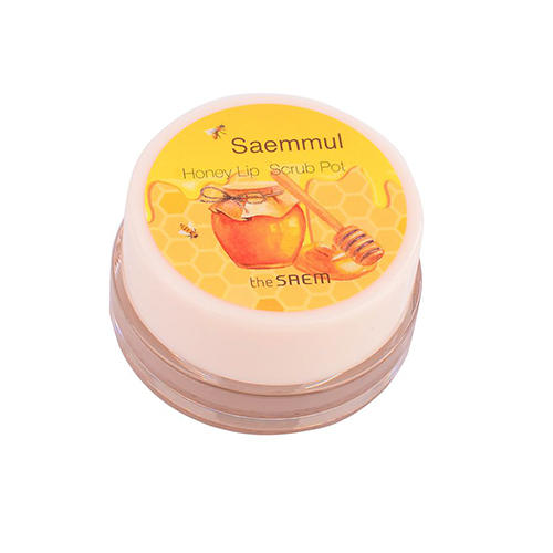 Скраб для губ медовый Saemmul Honey Lip Scrub Pot, 7 г (The Saem, Honey)