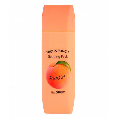 Зе Саем Маска ночная персиковый пунш Peach Sleeping Pack, 100 мл (The Saem, Fruits Punch) фото 0
