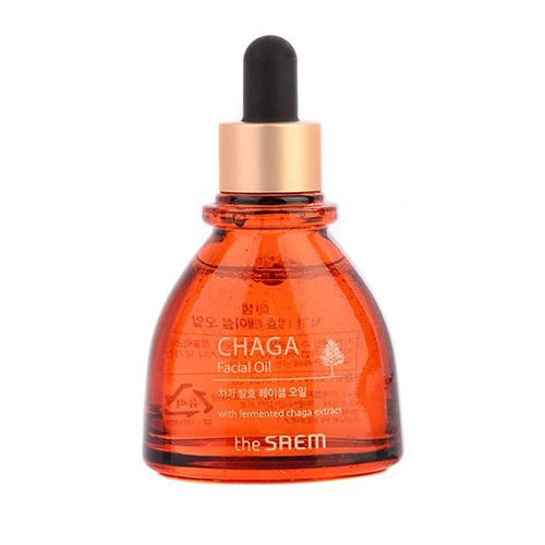 Зе Саем Масло для лица антивозрастное Facial Oil, 30 мл (The Saem, Chaga) фото 0