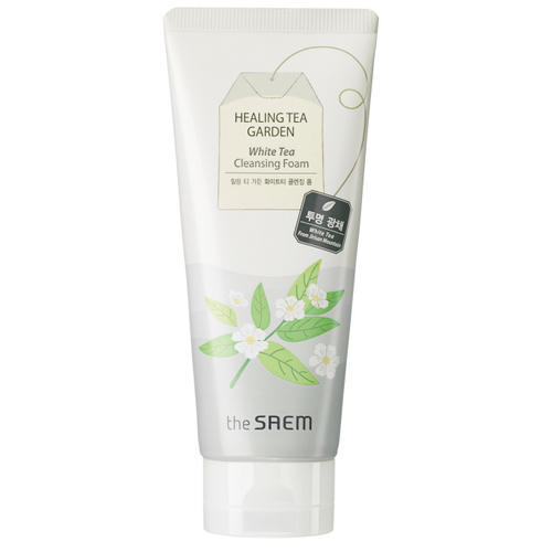 Зе Саем Пенка для умывания с экстрактом белого чая Healing Tea Garden White Tea Cleansing Foam 150 мл (The Saem, Garden Pleasure) фото 0