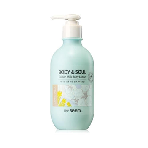 Зе Саем Лосьон для тела молочный Cotton Milk Body Lotion, 300 мл (The Saem, Body & Soul) фото 0