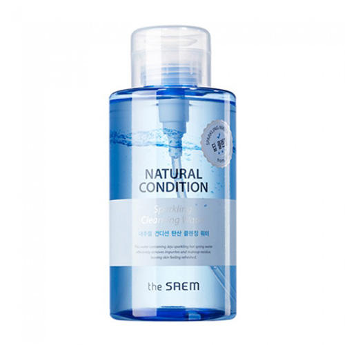 Зе Саем Вода мицеллярная Sparkling Cleansing Water, 500 мл (The Saem, Natural Condition) фото 0