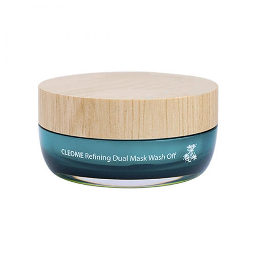Зе Саем Маска для лица с экстрактом клеомы двухкомпанентная Refining Dual Mask Wash Off, 50 мл (The Saem, Cleome) фото 0