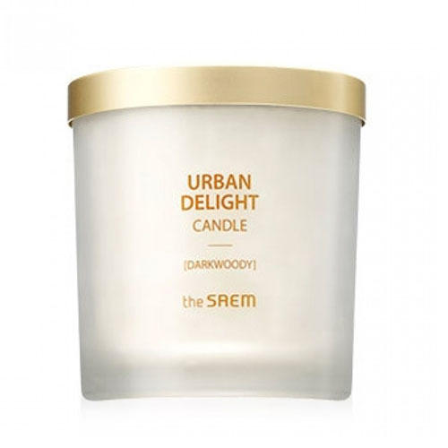 Зе Саем Аромасвеча Candle Darkwoody, 160 г (The Saem, Urban Delight) фото 0