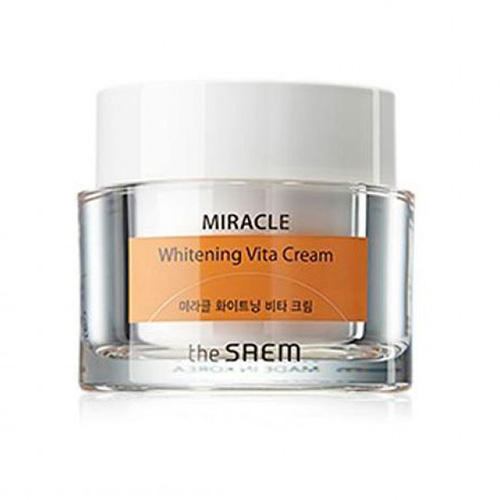 Крем ночной осветляющий Vita Cream, 50 мл (The Saem, Miracle)