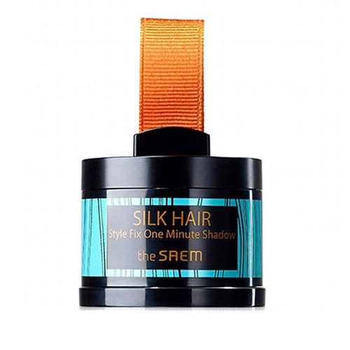 Фиксирующее оттеночное сведство для волос Style Fix One Minute Shadow 02 Natural Brown, 4 г (The Saem, Silk Hair)