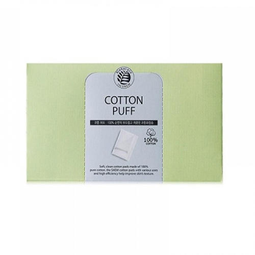 Зе Саем Спонжи косметические из 100% хлопка The Saem Cotton Puff, 80 шт (The Saem, Аксессуары) фото 0