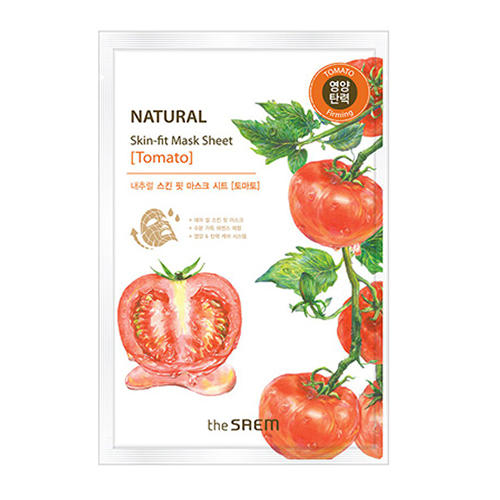 Зе Саем Маска тканевая томат Natural Skin Fit Mask Sheet Tomato, 20 мл (The Saem, Natural Skin Fit) фото 0