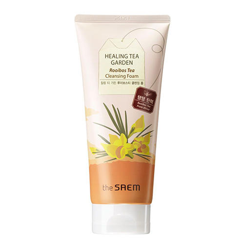 Зе Саем Пенка для умывания с экстрактом чая ройбуш Healing Tea Garden Rooibos Tea Cleansing Foam, 150 мл (The Saem, Garden Pleasure) фото 0