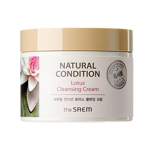 Крем очищающий лотос Lotus Cleansing Cream, 300 мл (The Saem, Natural Condition)