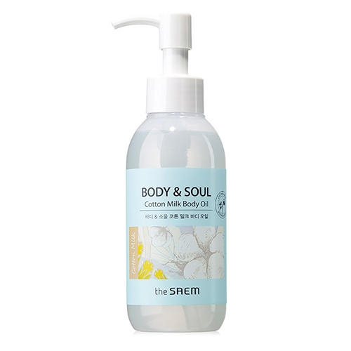 Зе Саем Масло для тела молочное Cotton Milk Body Oil, 150 мл (The Saem, Body & Soul) фото 0