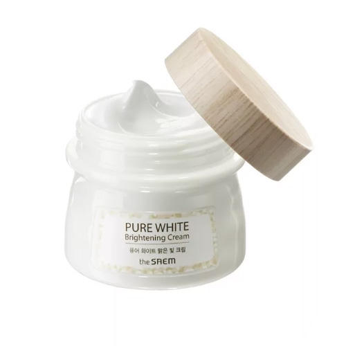 Крем осветляющий с эффектом сияния Pure White Brightening Cream, 80 мл (The Saem, Pure) Крем осветляющий с эффектом сияния Pure White Brightening Cream, 80 мл (The Saem, Pure)