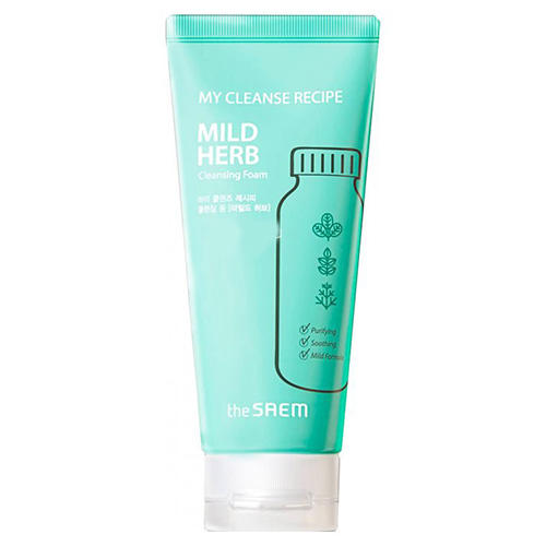 Зе Саем Пенка для умывания Cleansing Foam-Mild Herb, 150 мл (The Saem, My Cleanse Recipe) фото 0