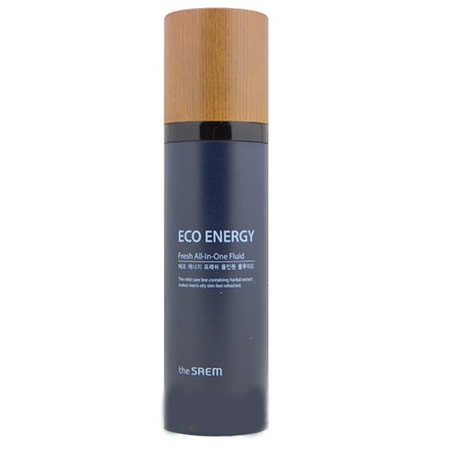 Зе Саем Флюид для мужчин освежающий Fresh All In One Fluid, 130 мл (The Saem, Eco Energy) фото 0