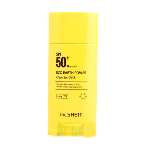 Зе Саем Стик солнцезащитный Eco Earth Power Clear Sun Stick, 22 г (The Saem, Sun) фото 0