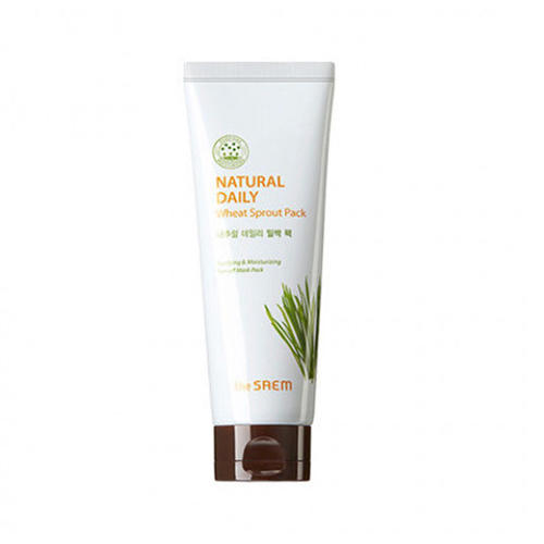 Зе Саем Маска для лица пшеничная Natural Daily Wheat Sprout Pack, 120 г (The Saem, Daily) фото 0
