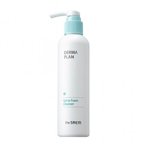 Зе Саем Гель-пена для умывания Gel to Foam Cleanser, 180 мл (The Saem, Derma Plan) фото 0