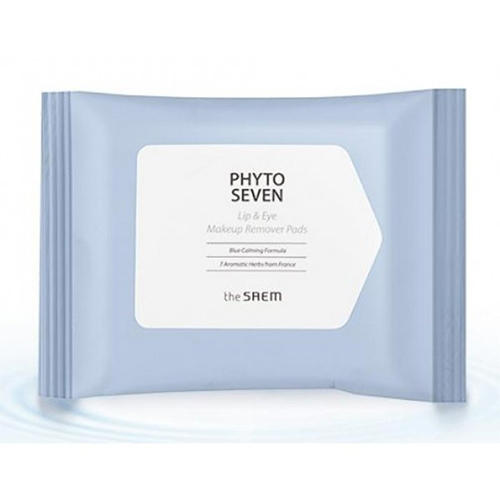 Зе Саем Салфетки для снятия макияжа с глаз и губ Phyto Seven Lip and Eye Makeup Remover Pad, 30 шт (The Saem, Phyto Seven) фото 0