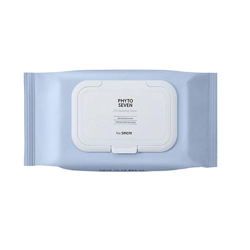 Зе Саем Очищающие салфетки Oil Cleansing Tissue, 60 шт (The Saem, Phyto Seven) фото 0
