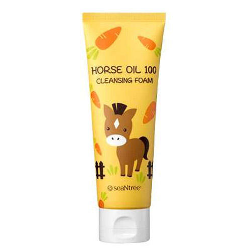 Синтри Пенка для умывания Horse Oil 100 Cleansing Foam, 120 мл (SeaNtree, Уход за лицом) фото 0