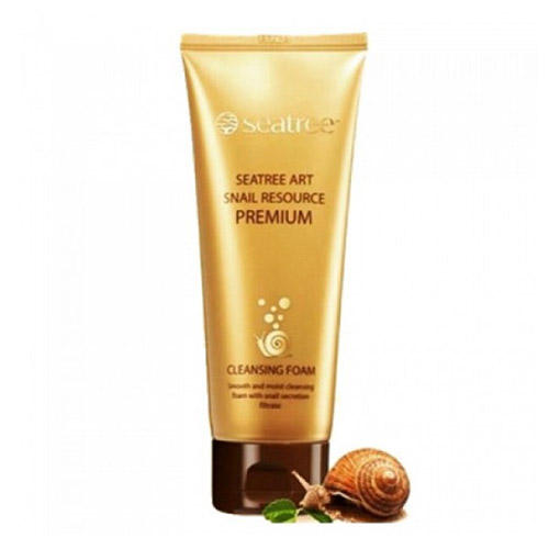 Синтри Пенка для лица улиточная Snail Resource Premium Cleansing Foam, 150 мл (SeaNtree, Уход за лицом) фото 0