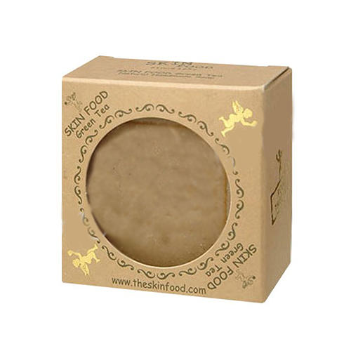 Скинфуд Мыло с экстрактом зеленого чая ручной работы Green Tea Handmade Fermented Soap, 100 г (Skinfood, Для лица) фото 0