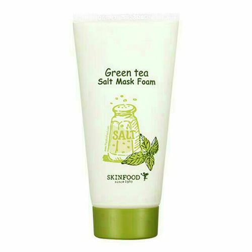 Скинфуд Маска-пенка очищающая с экстрактом зеленого чая Green Tea Salt mask Foam, 170 г (Skinfood, Для лица) фото 0