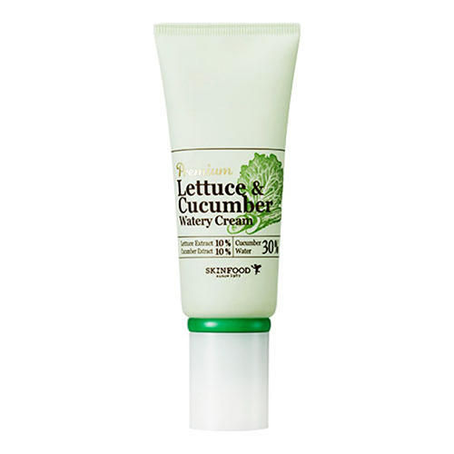 Скинфуд Крем-гель увлажняющий с экстрактом огурца и салата Premium lettuce & cucumber water cream, 50 г (Skinfood, Для лица) фото 0