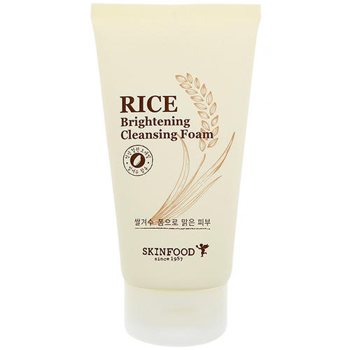 Скинфуд Пенка очищающая с экстрактом риса Rice Brightening Cleansing Foam, 150 мл (Skinfood, Для лица) фото 0