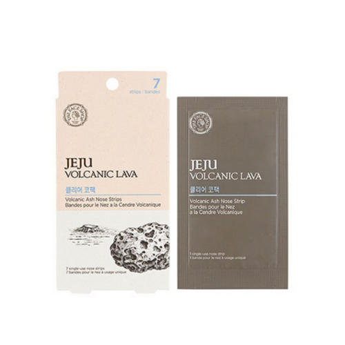 Зе Фейс Шоп Полоски для носа очищающие Jeju Volcanic Lava Pore Clear Nose Strip 1 шт (The Face Shop, Jeju) фото 0
