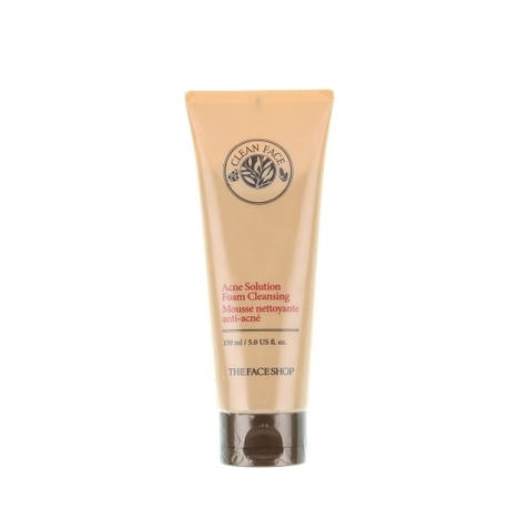 Зе Фейс Шоп Пенка для умывания для жирной кожи Clean Face Acne Foam Cleansing 150мл (The Face Shop, Clean Face) фото 0