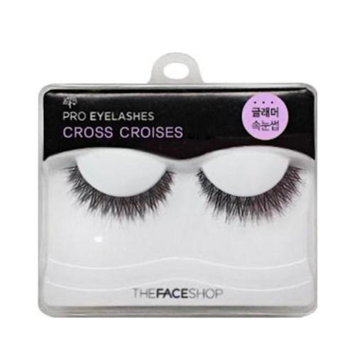 Зе Фейс Шоп Ресницы накладные Daily beauty tools Pro eyelash 12 Cross 1 шт (The Face Shop, ) фото 0