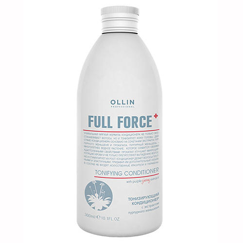 ollin professional full force hair growth tonic conditioner тонизирующий кондиционер с экстрактом пурпурного женьшеня 300 мл Ollin Professional Тонизирующий кондиционер с экстрактом пурпурного женьшеня, 750 мл (Ollin Professional, Full Force)