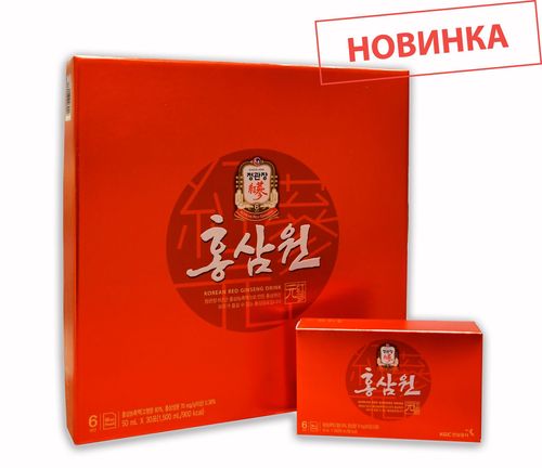 Чон Кван Чжан Напиток безалкогольный негазированный с экстрактом корейского красного женьшеня 