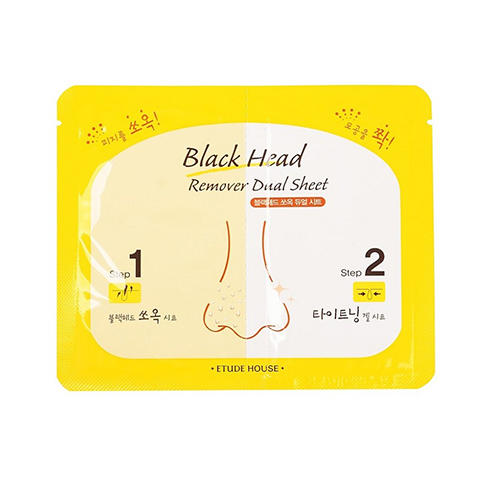 Этюд Хаус Комплекс по очищению пор носа Black Head Remover Dual Sheet (1sheet), 3 мл*2 г (Etude House, Et.) фото 0