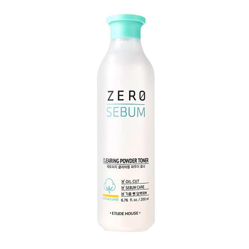 Этюд Хаус Тонер двухфазный для жирной кожи Clearning Powder Toner, 200 мл (Etude House, Zero Sebum) фото 0