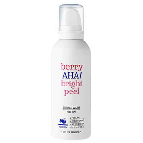 Этюд Хаус Пенка пузырьковая для умывания Bright Peel Bubble Wash, 120 мл (Etude House, Berry Aha) фото 0