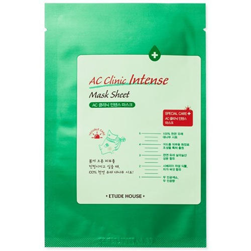 Этюд Хаус Маска тканевая для проблемной кожи AC Clinic Intense Mask 1sheet, 20 мл (Etude House, AC Clinic) фото 0