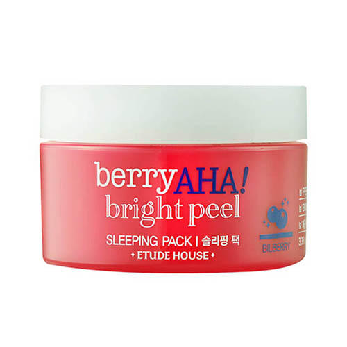 Этюд Хаус Маска ночная отшелушивающая Berry Aha Bright Peel Sleeping Pack, 100 мл (Etude House, Berry Aha) фото 0