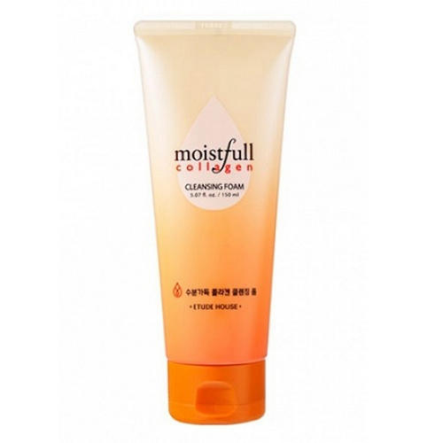 Этюд Хаус Пенка для умывания с коллагеном Moistfull Collagen Cleansing Foam, 150 мл (Etude House, Collagen) фото 0