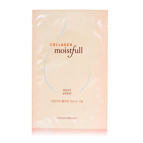 Маска для лица тканевая с коллагеном Moistfull Collagen Mask Sheet, 23 мл (Etude House, Collagen) маска для лица с коллагеном etude house collagen moistfull collagen