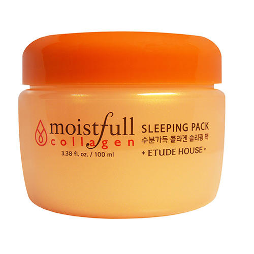 Этюд Хаус Маска для лица ночная с коллагеном Moistfull Collagen Sleeping Pack, 100 мл (Etude House, Collagen) фото 0
