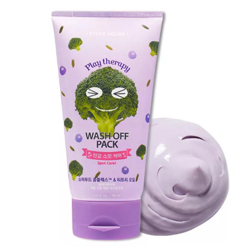 Этюд Хаус Маска для проблемной кожи с экстрактом брокколи Play Therapy Wash Off Pack Spot Care, 150 мл (Etude House, Play Therapy) фото 0
