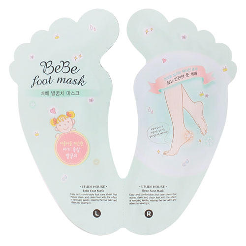 Этюд Хаус Пилинг для ног Be be Foot Mask, 2*20 мл (Etude House, Et.) фото 0