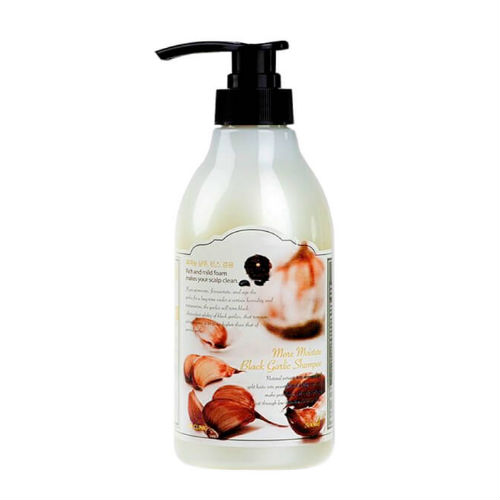  Шампунь для волос Черный чеснок More Moisture Black Garlic Shampoo, 500 мл (3W Clinic, Для волос) фото 0