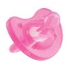 Чико Пустышка силиконовая от 0 до 6 месяцев цвет розовый 1 шт. (Chicco, Physio Soft) фото 1