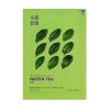 Холика Холика Противовоспалительная тканевая маска "Зеленый чай", 20 мл (Holika Holika, Pure Essence) фото 3