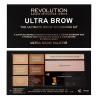 Палетка теней для бровей Ultra Brow Palette, Fair to Medium
