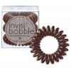 Инвизибабл Резинка-браслет для волос Pretzel Brown (с подвесом) коричневый 3 шт. (Invisibobble, Power) фото 1