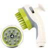 Насадка душевая с массажным эффектом для животных Healing Beauty Shower Head  зеленая